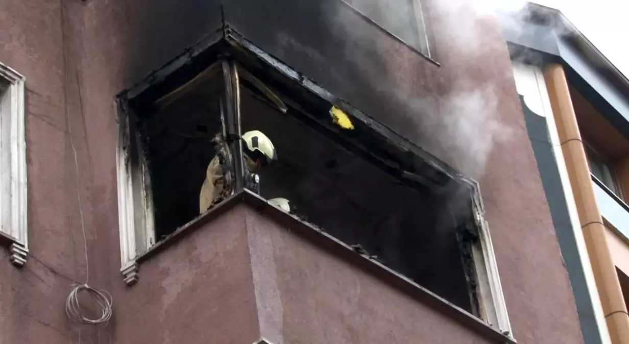 Esenler\'de Yangın Paniği