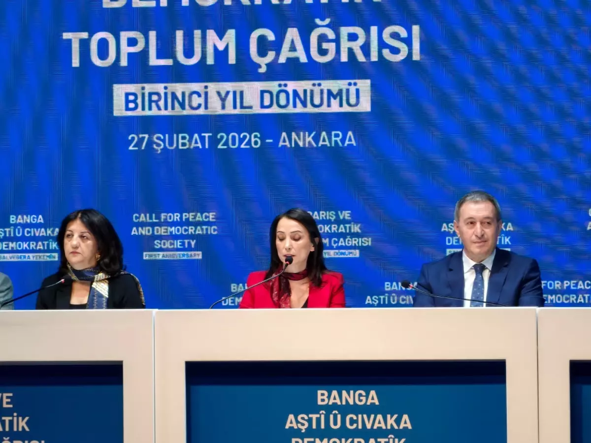 DEM Parti\'den \'Terörsüz Türkiye\' Çağrısı