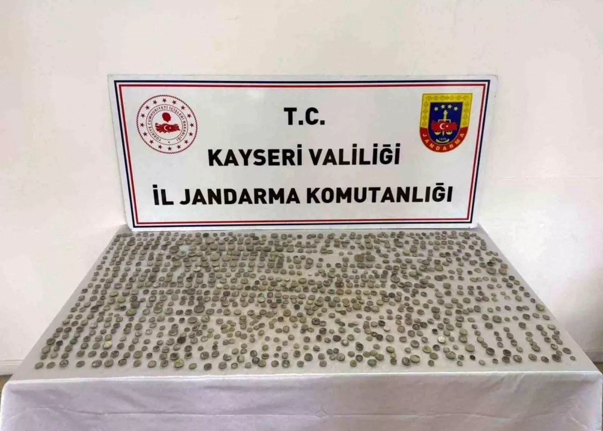 Kayseri\'de Tarihi Sikke Operasyonu
