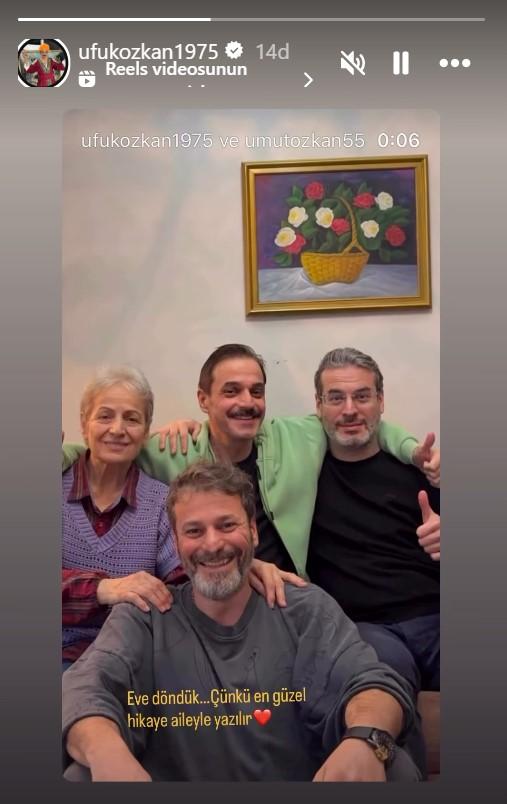 Organ nakli ameliyatı olan Ufuk Özkan evine geldi, ilk paylaşımını yaptı Organ nakli ameliyatı olan Ufuk Özkan evine geldi, ilk paylaşımını yaptı