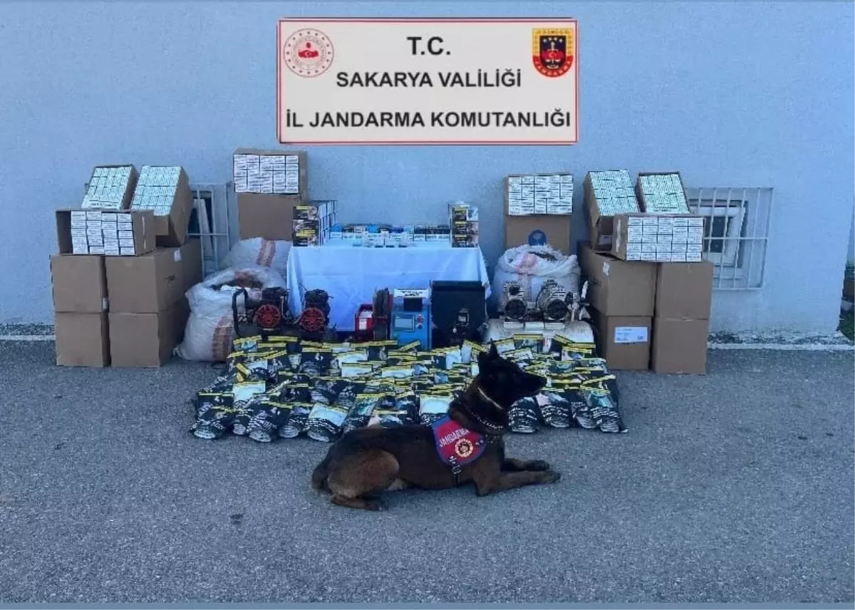 Sakarya\'da Kaçakçılık Operasyonu: 4 Gözaltı