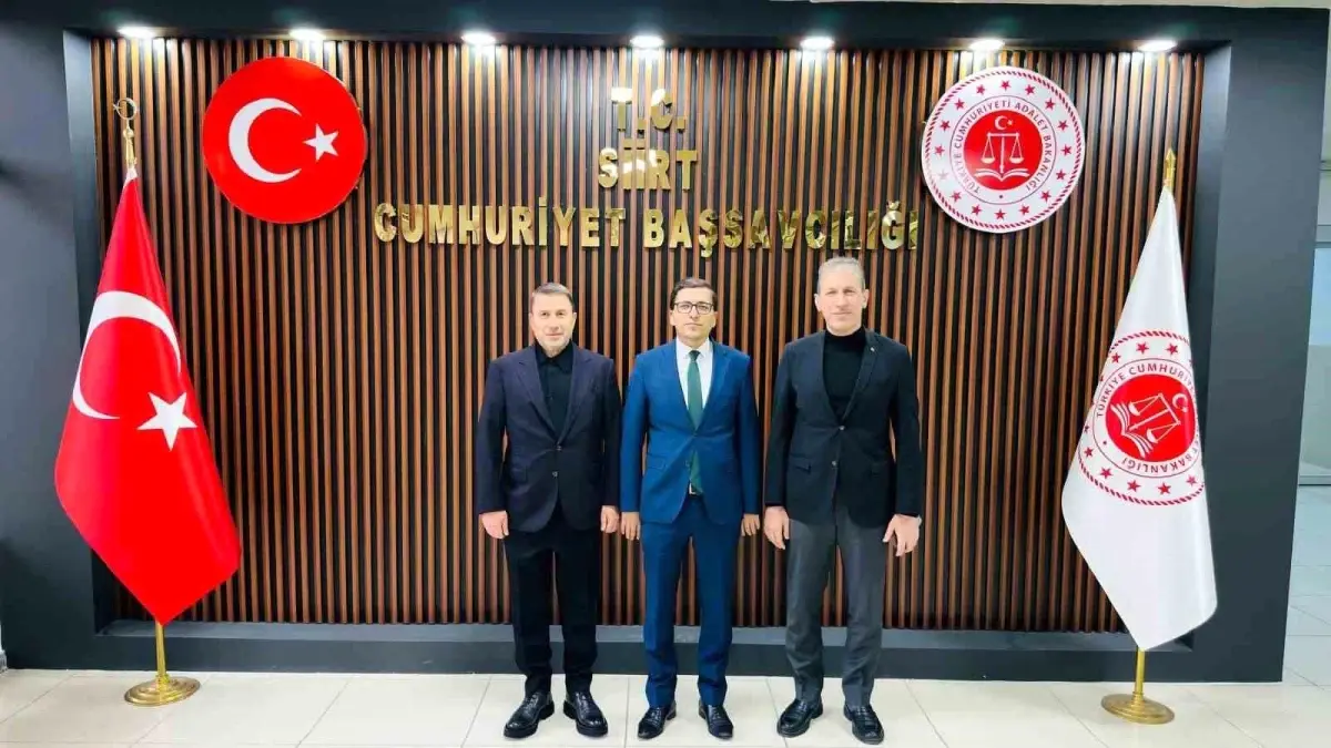 Siirt\'te Adli Hizmetler Görüşüldü