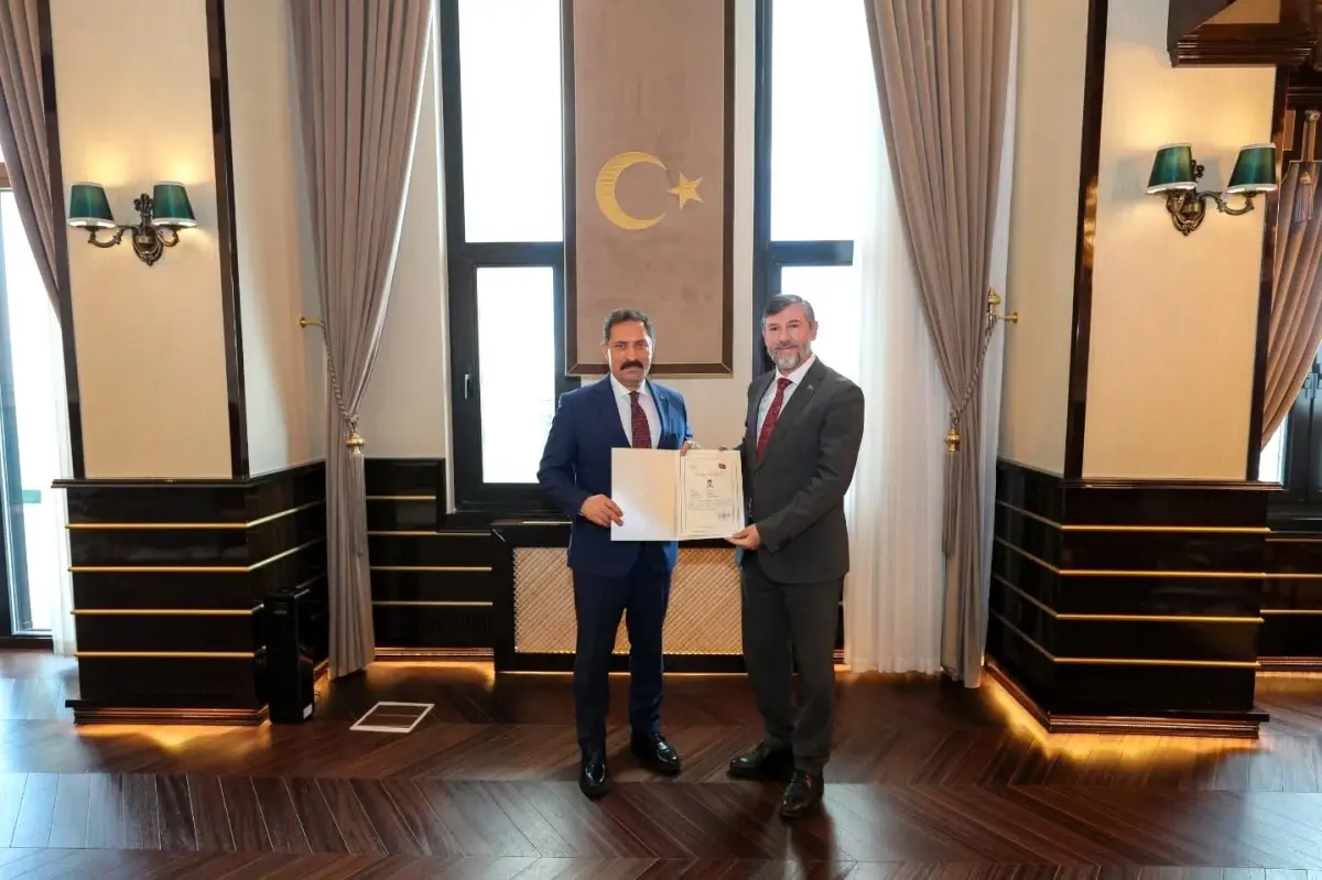 Müftü Topçu\'dan Vali Masatlı\'ya Veda