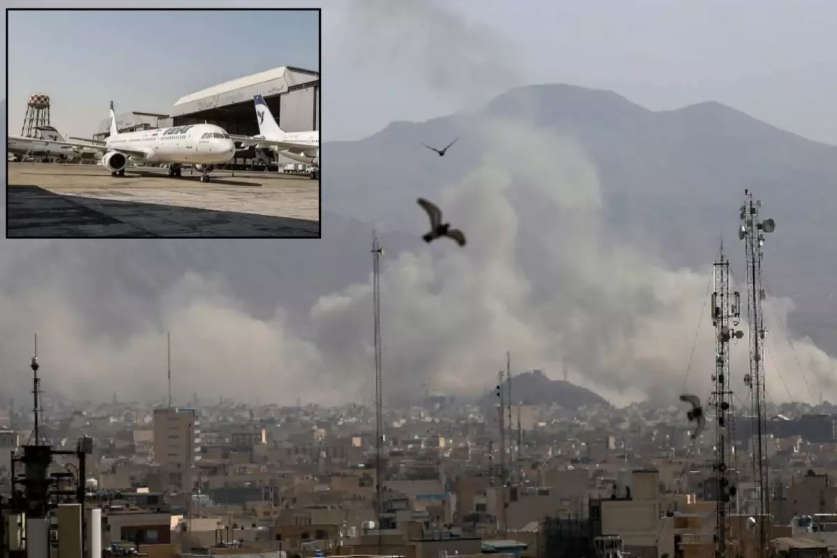 ABD ve İsrail saldırılarının sürdüğü Tahran\'da uluslararası havalimanı uçuşlara kapatıldı