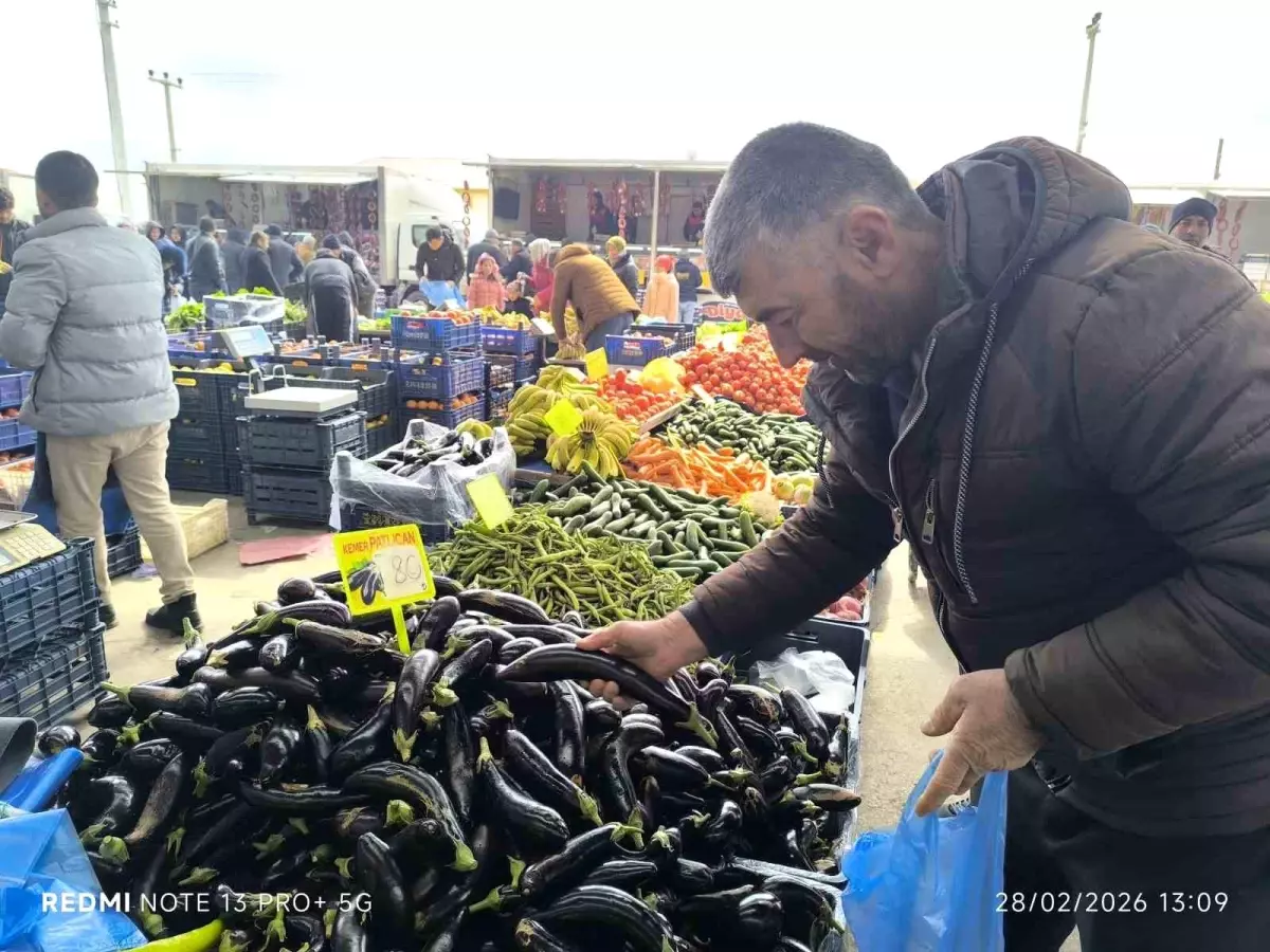 Afyonkarahisar\'da Patlıcan Fiyatları Zirve Yaptı