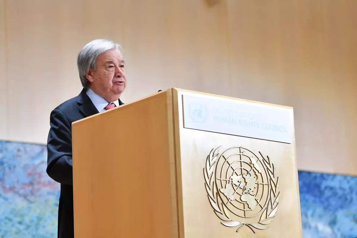 Guterres\'ten Orta Doğu Çağrısı