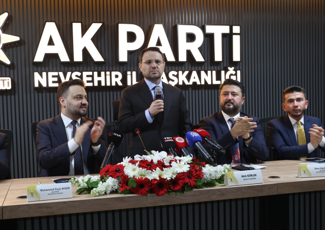 Cumhurbaşkanı Erdoğan, Bakan Gürlek'in telefonundan partililere seslendi