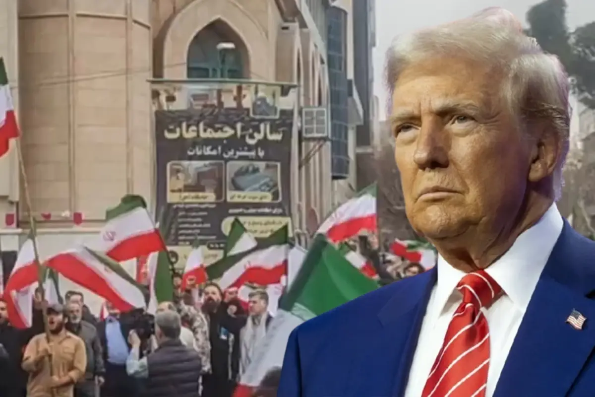 İranlılar, ABD-İsrail\'in saldırılarını protesto ediyor