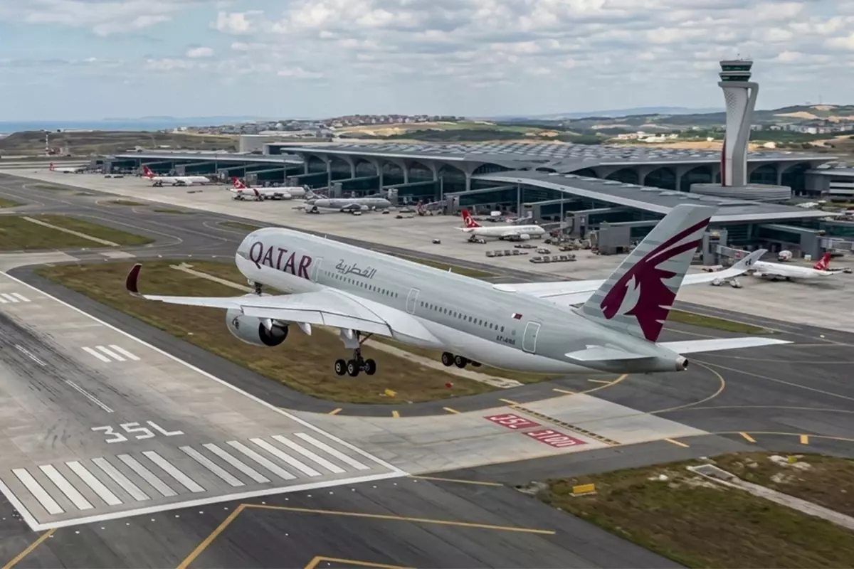 Orta Doğu\'daki bazı ülkelerin hava sahalarını kapatması nedeniyle 8 uçak İstanbul Havalimanı\'na indi