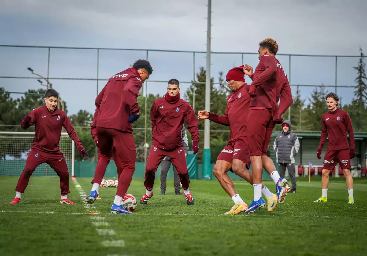 Trabzonspor, Başakşehir Maçı Hazırlıklarına Başladı