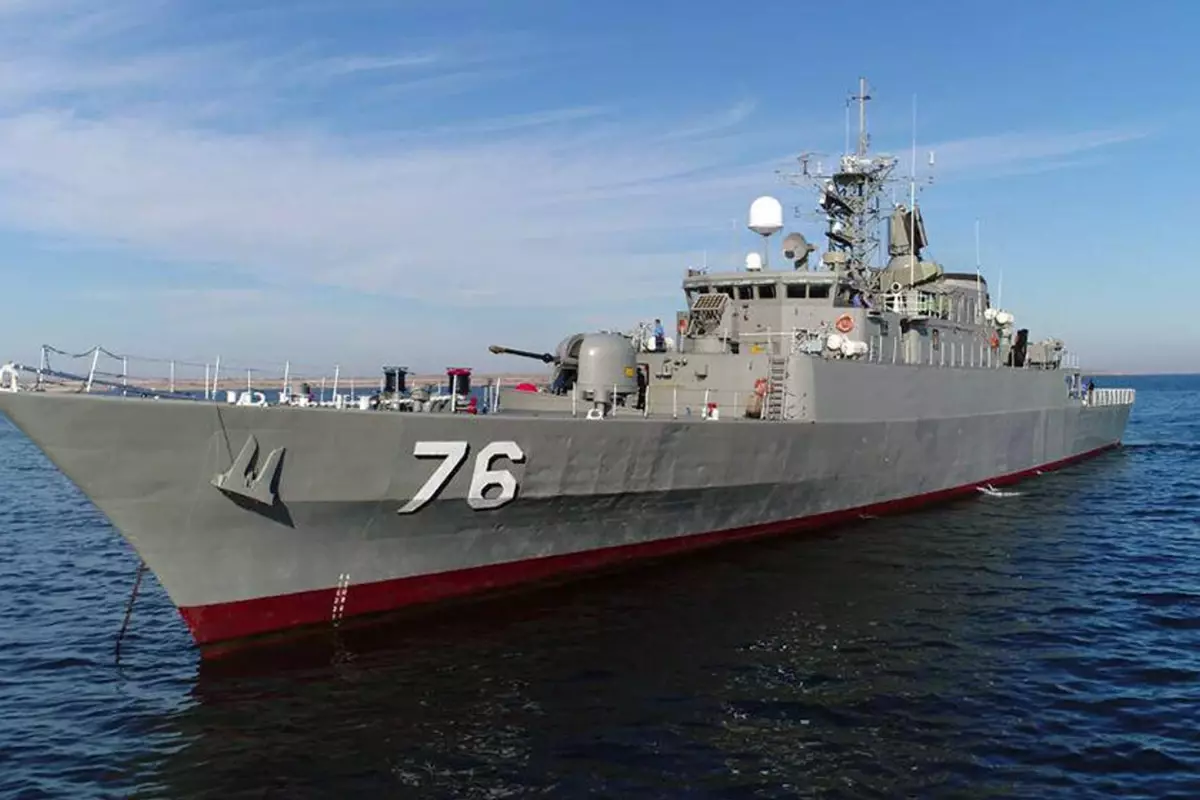 ABD ordusu, İran gemisini batırdı