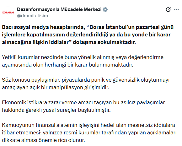 Bakan Şimşek, 'Borsa İstanbul kapatılacak' iddiasına yanıt verdi
