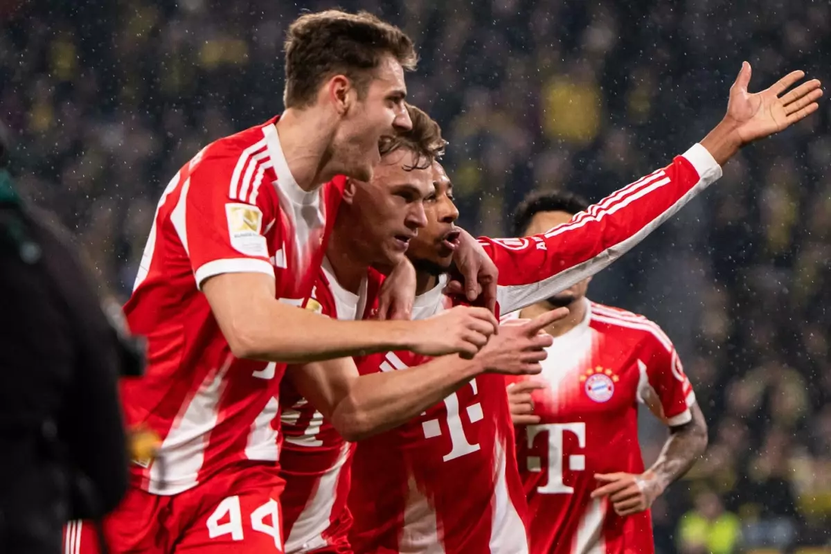 Borussia Dortmund\'u 87. dakikada deviren Bayern Münih şampi...