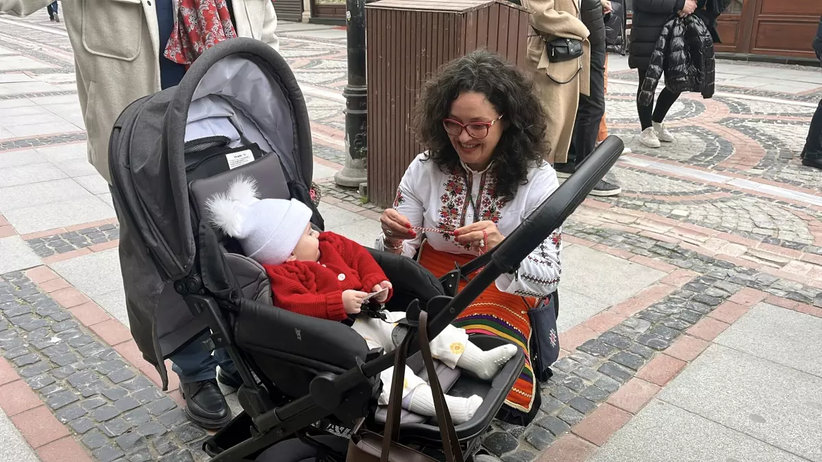 Edirne\'de Baba Marta Etkinliği Kutlandı