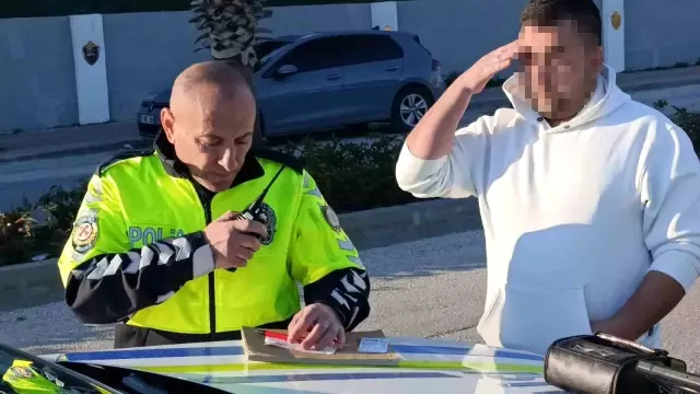 Yeni trafik kanununa göre yediği cezayı öğrenen sürücü şoke oldu