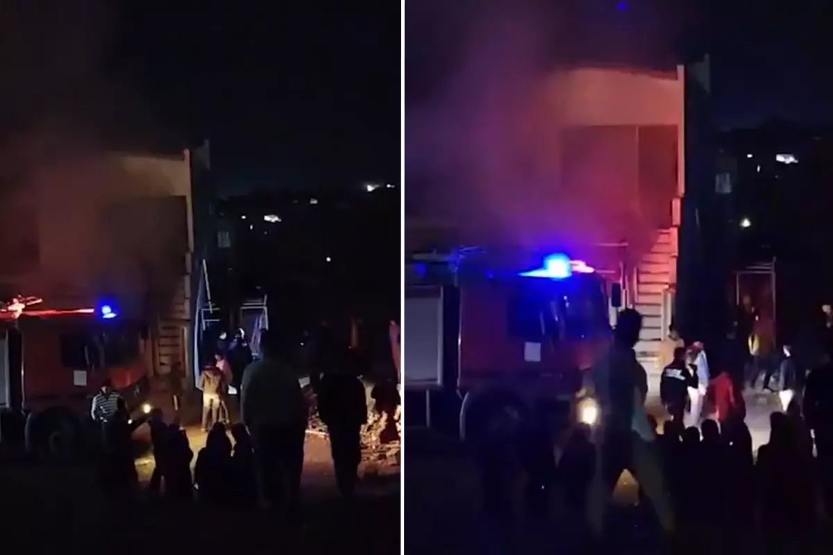 Erbil\'de İHA dehşeti: Bahırka nahiyesine enkaz düştü, yaralılar var