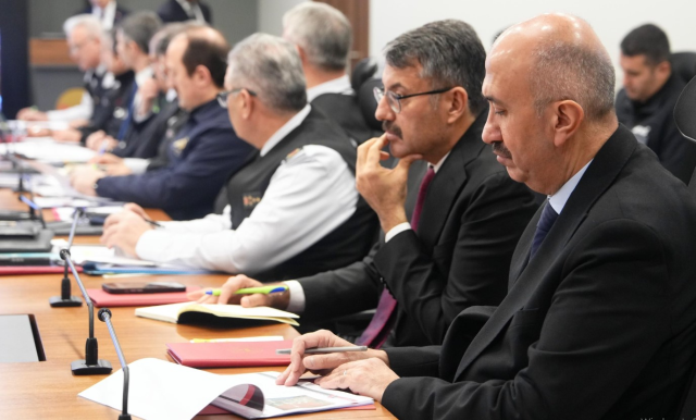 İçişleri Bakanlığı'nda sınır güvenliği toplantısı yapıldı İçişleri Bakanlığı'nda sınır güvenliği toplantısı yapıldı