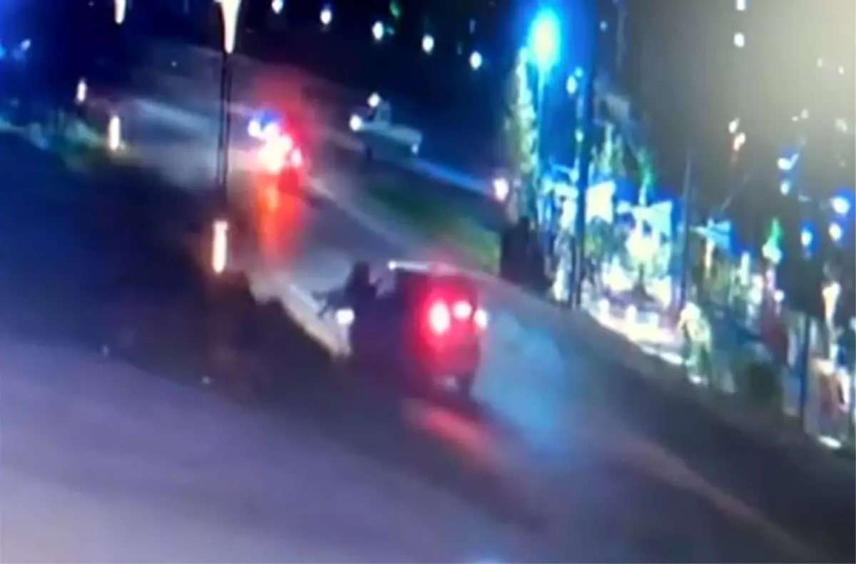 "İftira" demişti, görüntüler ortaya çıktı: Eski eşini ve oğlunu böyle ezdi