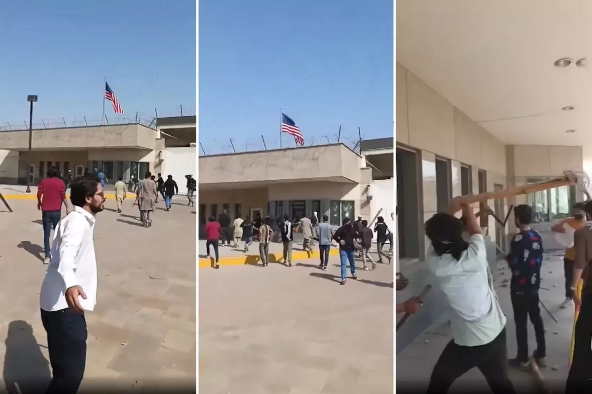 Pakistan da karıştı! ABD Başkonsolosluğu\'na saldırdılar, ölü ve yaralılar var