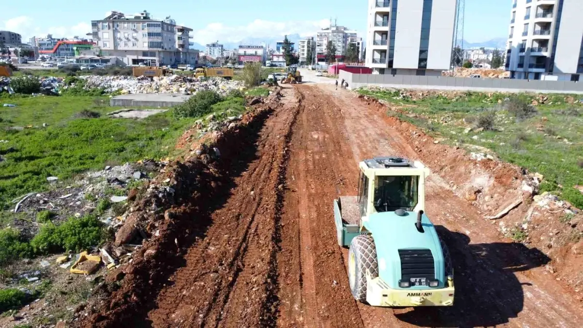 Kepez Belediyesi\'nden Baraj Mahallesi\'ne yeni yol ve otopark