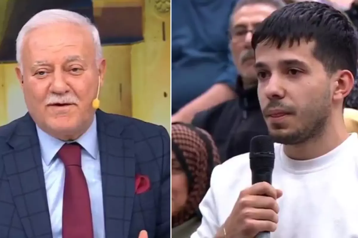 Nihat Hatipoğlu\'nu hiç böyle görmediniz! Sorulan soruya çok sinirlendi