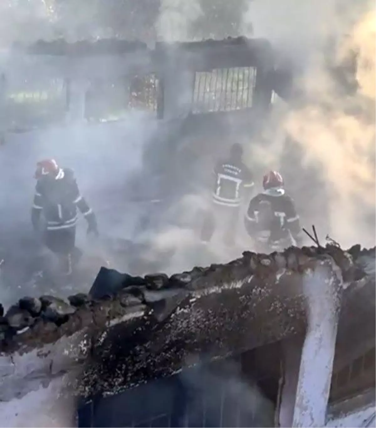 Osmaniye\'de çiftlikte yangın: 8 koyun ve 120 kümes hayvanı telef oldu