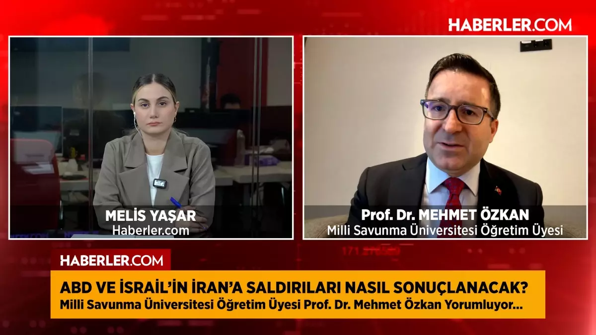 Prof. Dr. Mehmet Özkan: Ne Venezuela ne Ukrayna aklımıza gelsin, İran\'daki savaş çok boyutlu