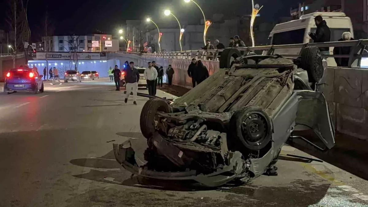 Gaziantep\'te Kaza: İki Yaralı