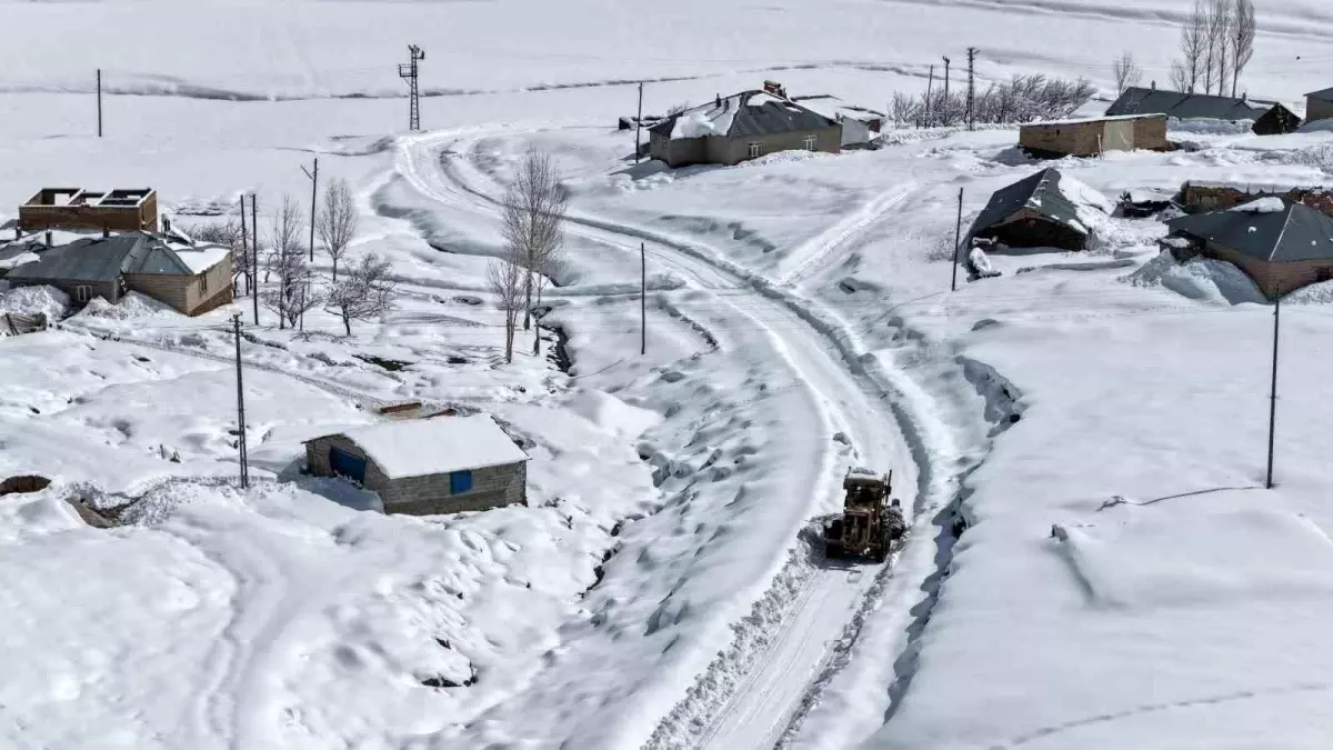 Van\'da Kar Yağışı Hayatı Olumsuz Etkiliyor