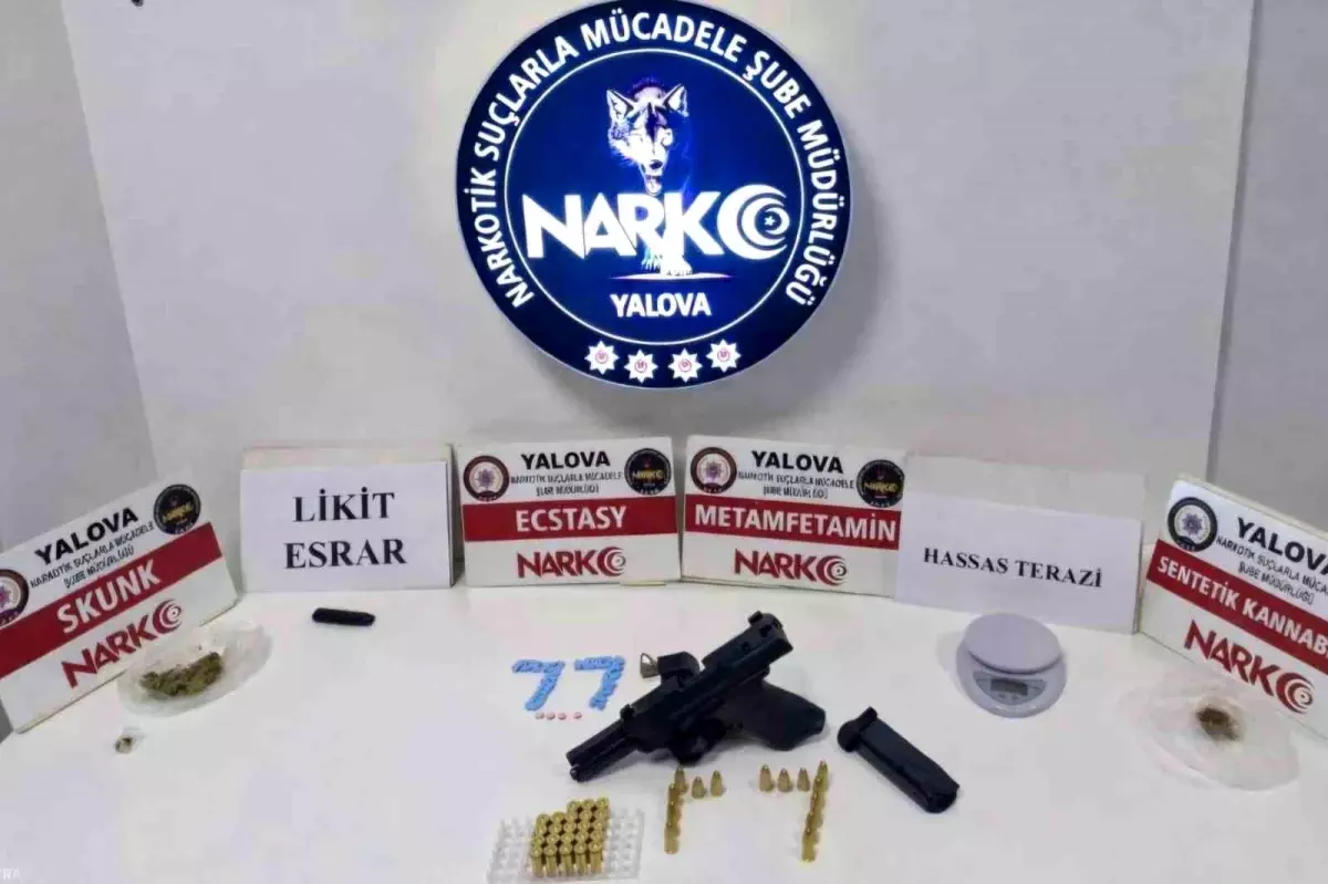 Yalova\'da Uyuşturucu Operasyonu: 4 Tutuklama