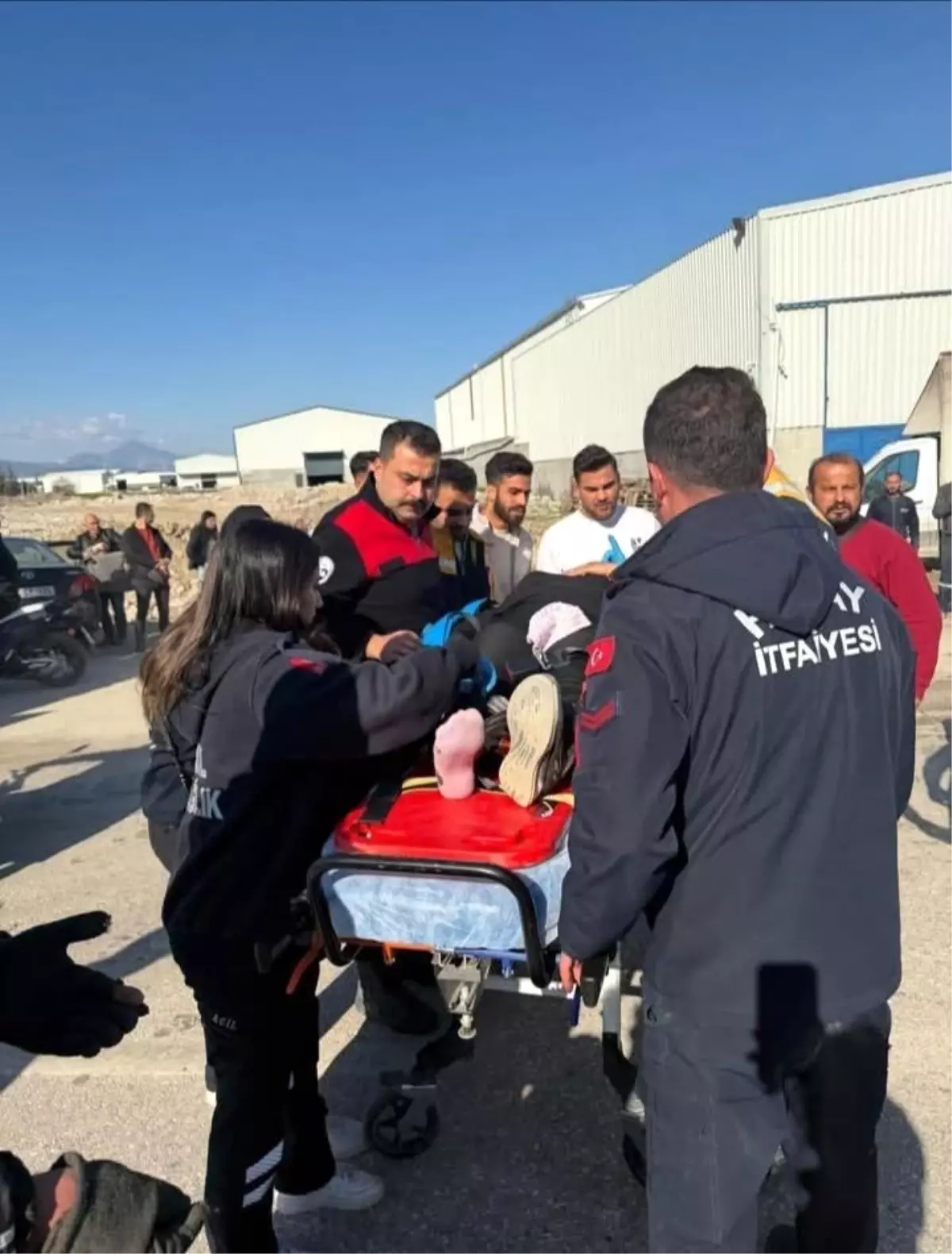 Antakya\'da Trafik Kazası: 1 Yaralı