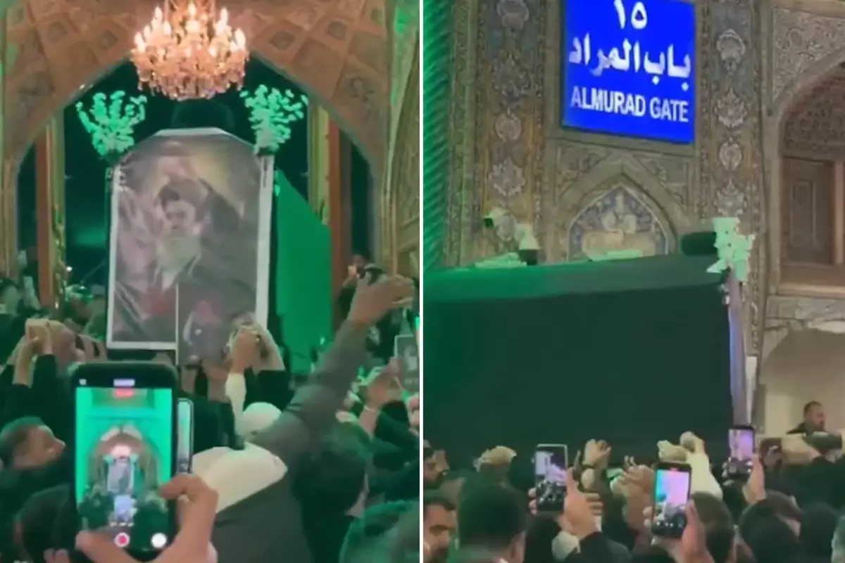 Bağdat\'ta Hamaney için sembolik cenaze töreni