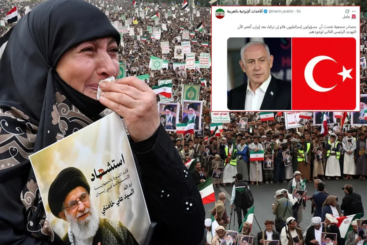 İran\'a ait sosyal medya hesaplarından dikkat çeken Türkiye paylaşımı