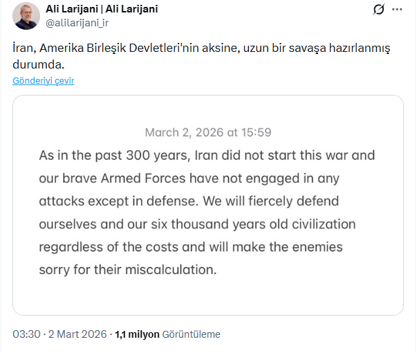 İran'dan ABD ve İsrail'e açık Tehdit: Pişman edeceğiz İran'dan ABD ve İsrail'e açık Tehdit: Pişman edeceğiz