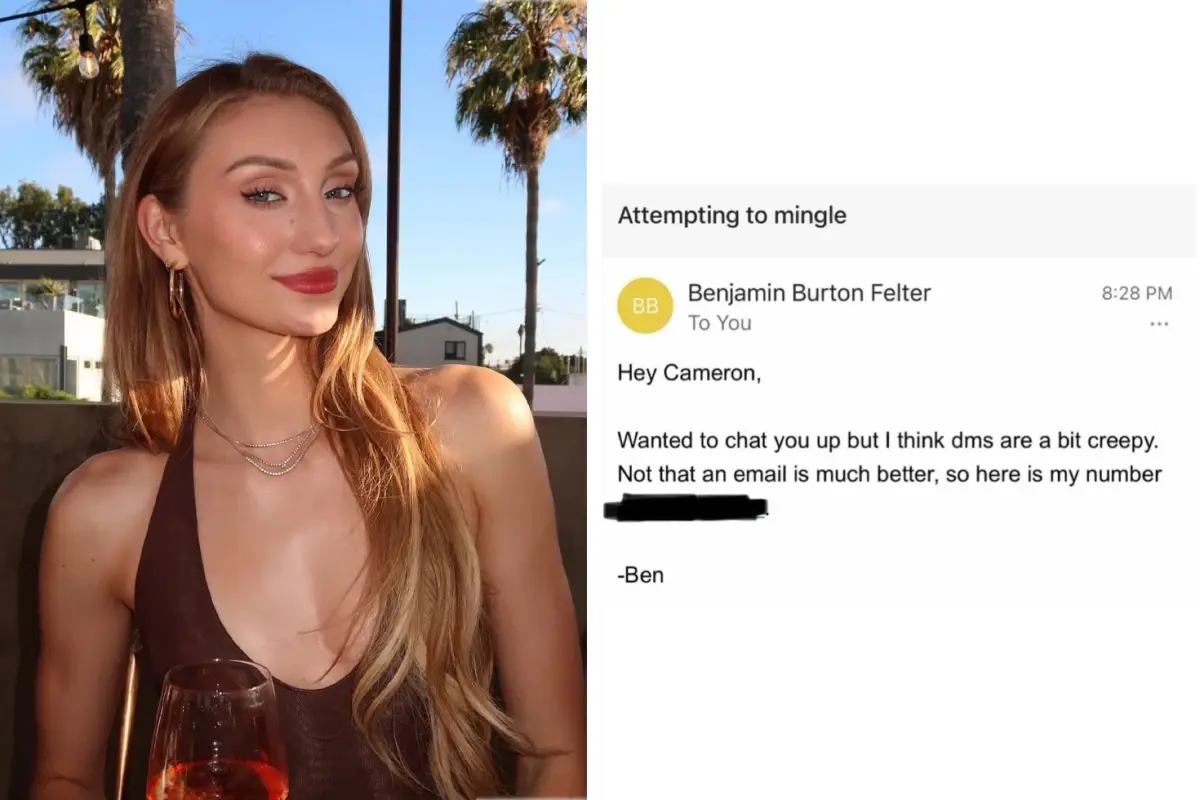 Nişanlısının attığı e-postayı paylaştı, herkes aynı detaya takıldı