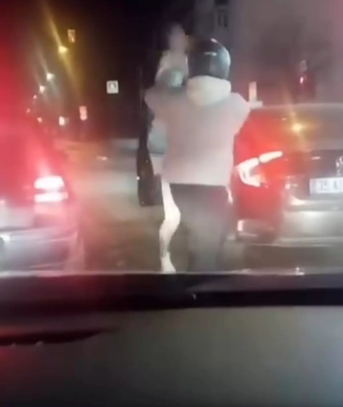 Bursa\'da Motosiklet Sürücüsüne Saldırı