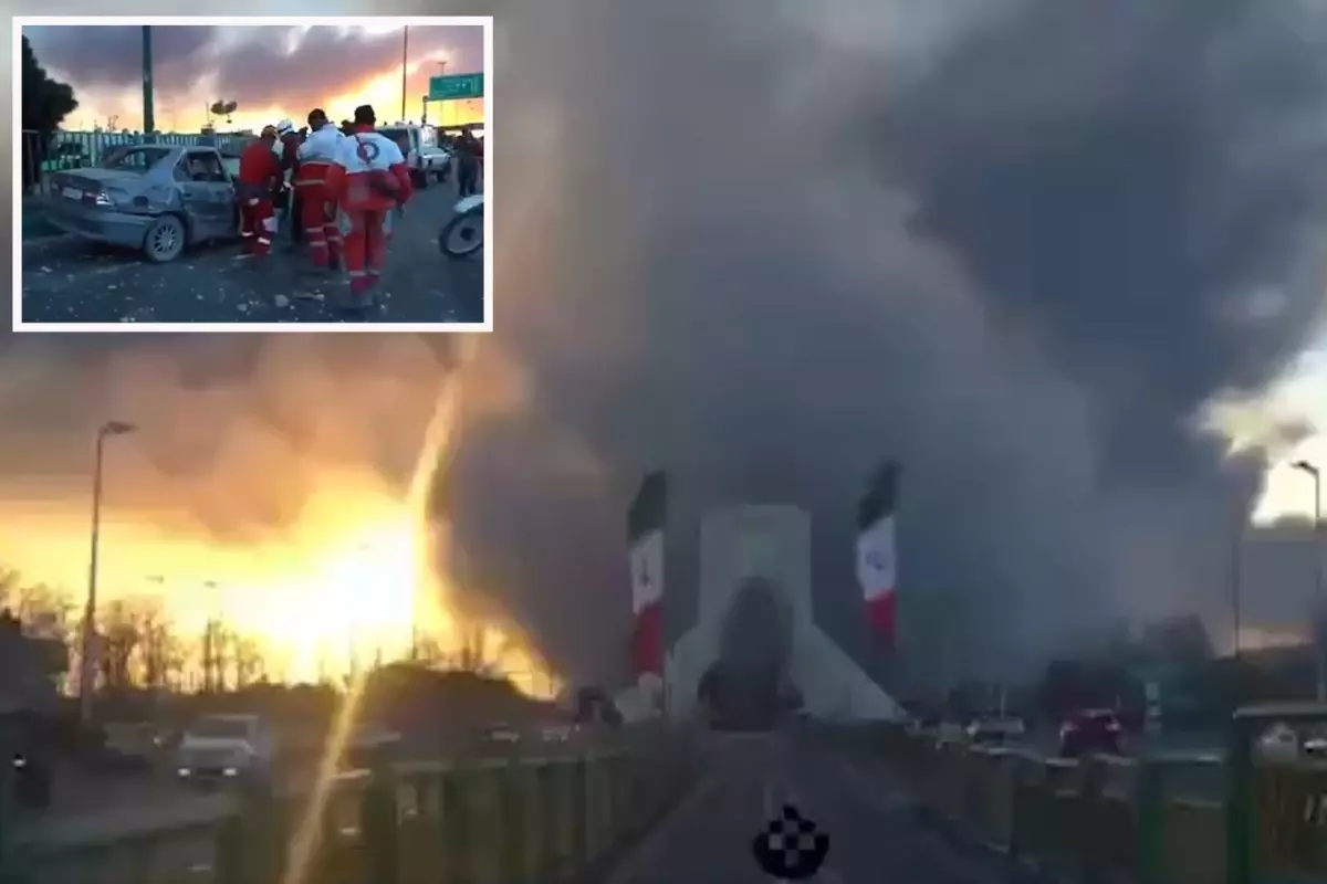 ABD ve İsrail, Tahran\'daki Azadi meydanını vurdu