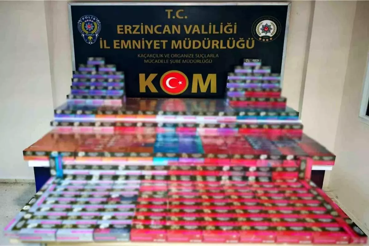 Erzincan\'da Kaçakçılık Operasyonu