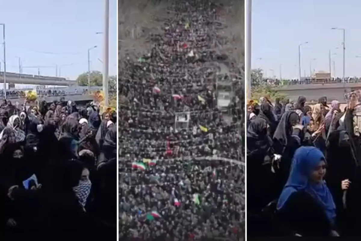 Hamaney\'in öldürülmesine karşı tepki büyüyor: Öfke sokağa taştı