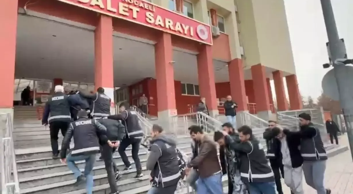 Kocaeli\'de Suç Örgütüne Operasyon: 7 Tutuklama