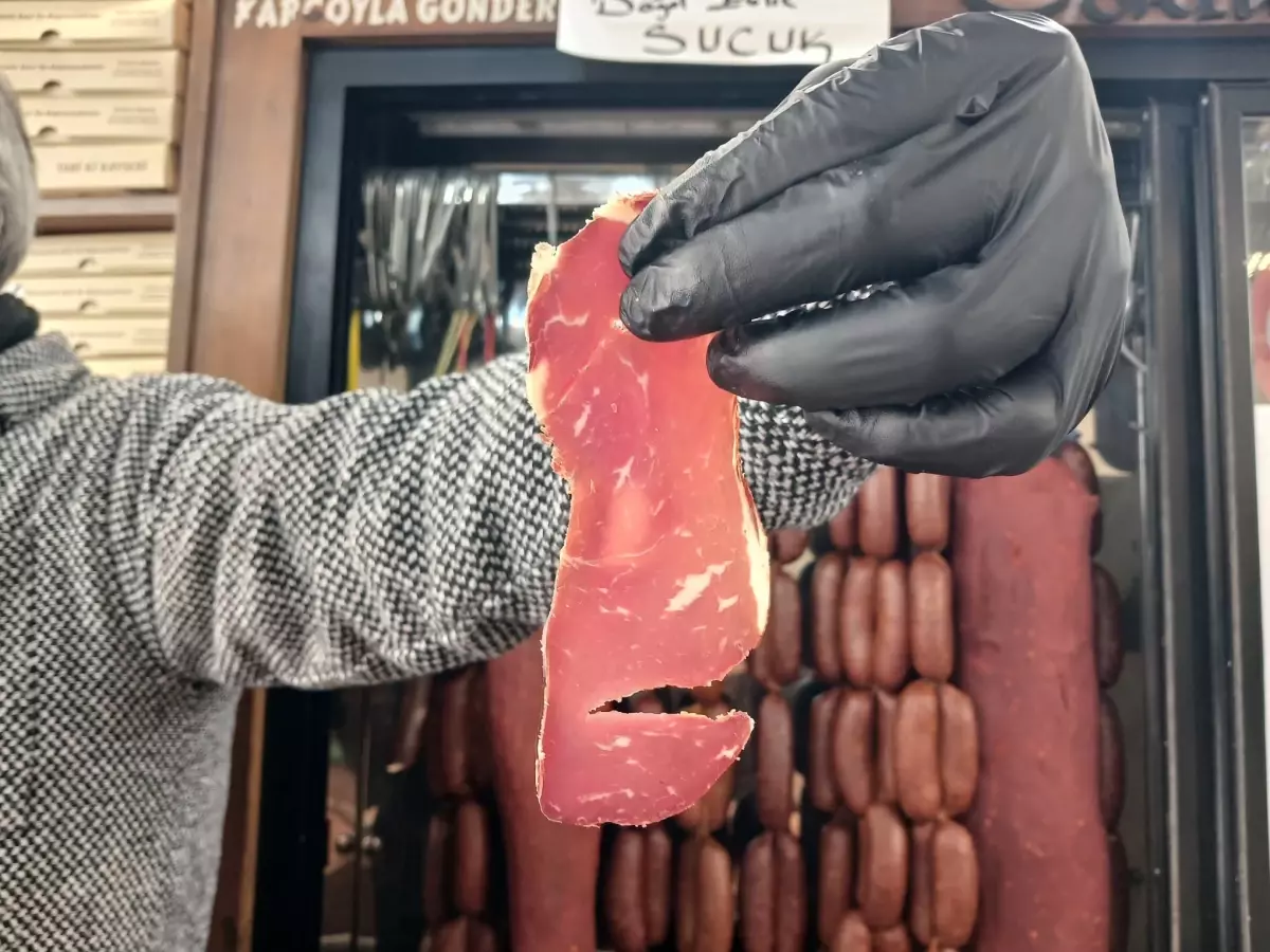 Ramazan\'da Pastırma Satışları Artış Gösterdi