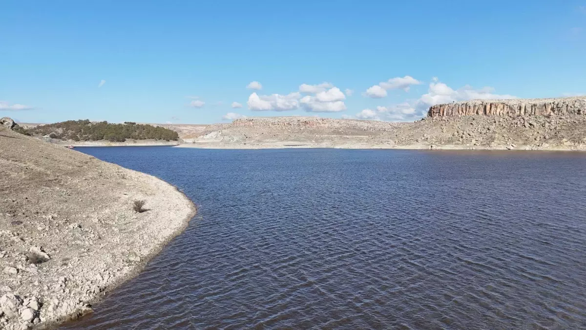 Mamasın Barajı\'nda Su Seviyesi 42,6 Milyon Metreküpe Yükseldi