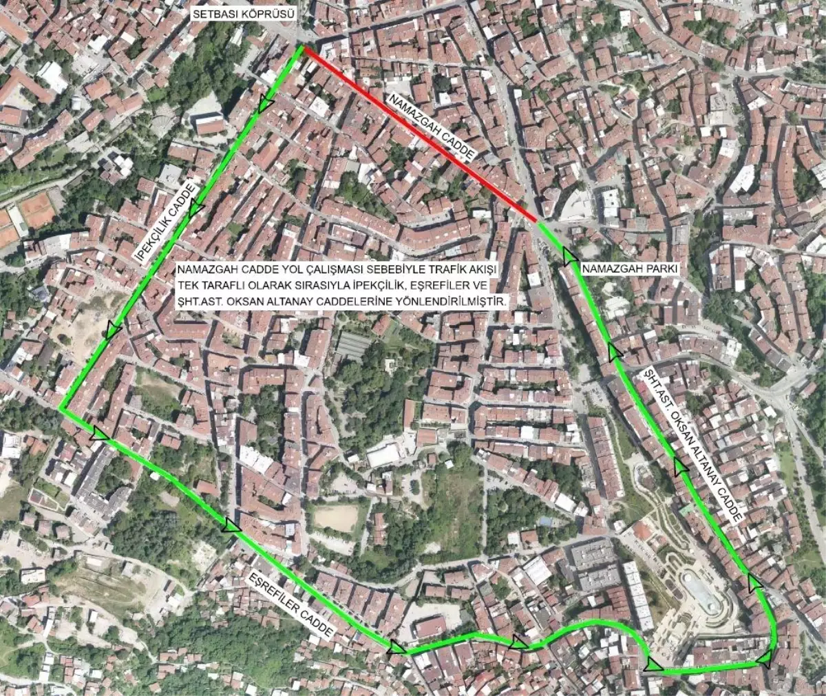 Bursa\'da trafik düzenlemesi