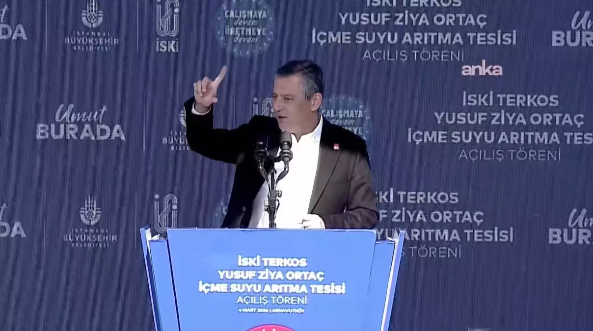 CHP lideri Özel\'in açılışa damga vuran "Oruç" diyaloğu: İçeceksin dedim ama...