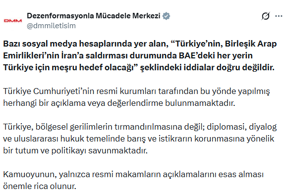 İnfial yaratan BAE iddiası! Cumhurbaşkanlığından yalanlama geldi İnfial yaratan BAE iddiası! Cumhurbaşkanlığından yalanlama geldi