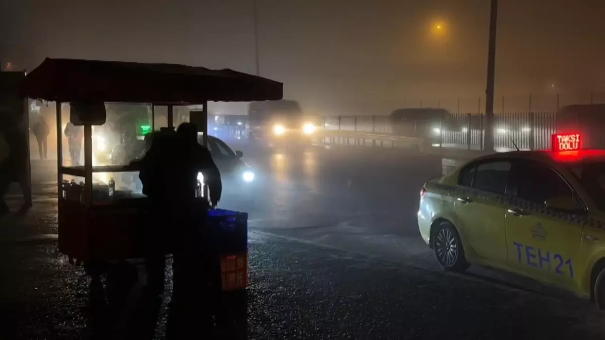 İstanbul\'da Yoğun Sis