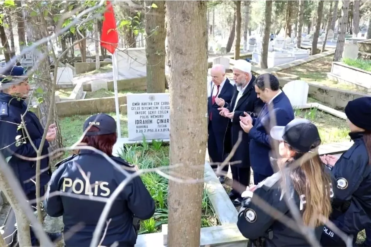 Şehit Polis İbrahim Çınar Anıldı