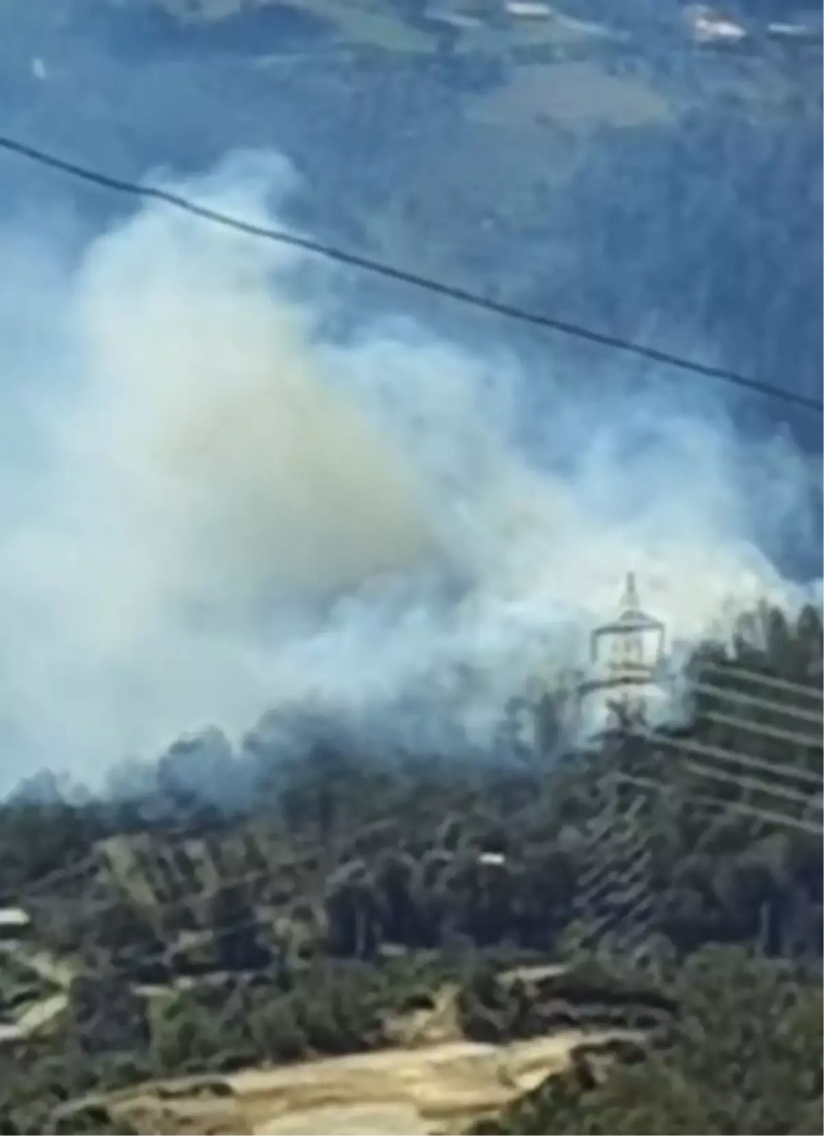 Osmaniye\'de Orman Yangını