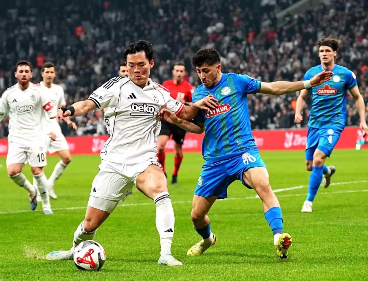 Beşiktaş, Rizespor\'u 3-0 Geçti