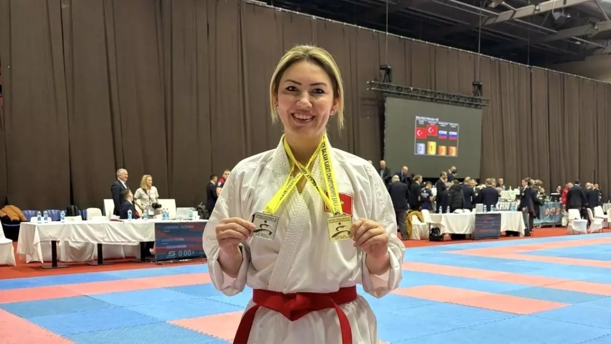 Aliağa\'dan karatede Balkan zaferi